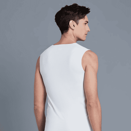 NEXT2SKIN CAFÉ SLEEVELESS ROUND-NECK UNDERSHIRT