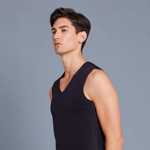 NEXT2SKIN CAFÉ SLEEVELESS V-NECK UNDERSHIRT