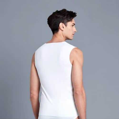 NEXT2SKIN CAFÉ SLEEVELESS ROUND-NECK UNDERSHIRT