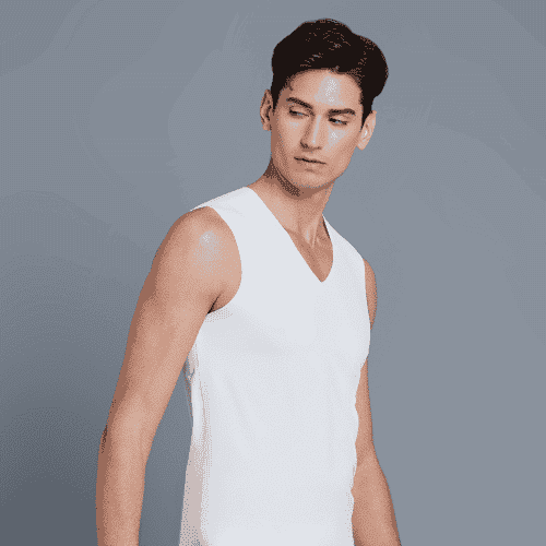 NEXT2SKIN CAFÉ SLEEVELESS V-NECK UNDERSHIRT