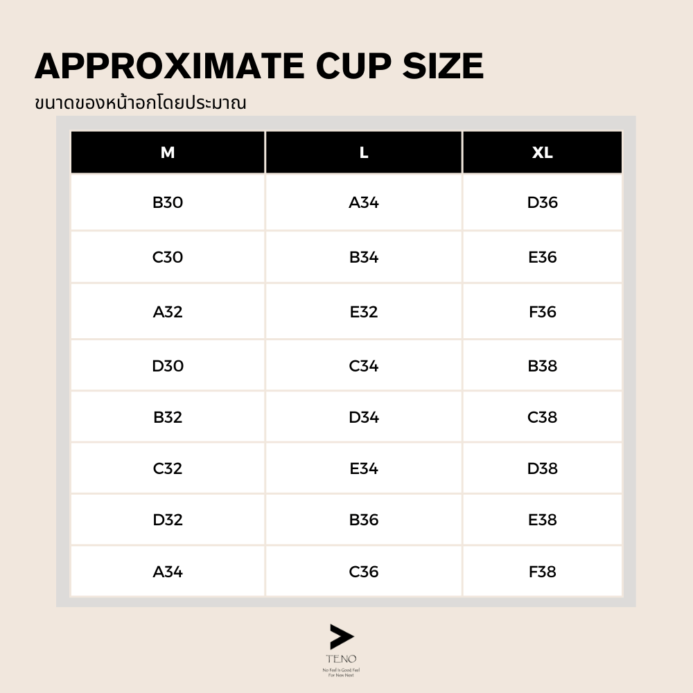 cup size