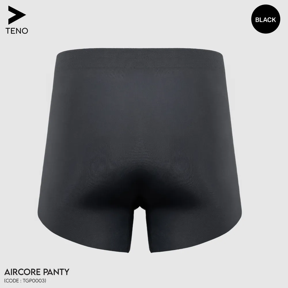 Aircore Panty Black bg white back