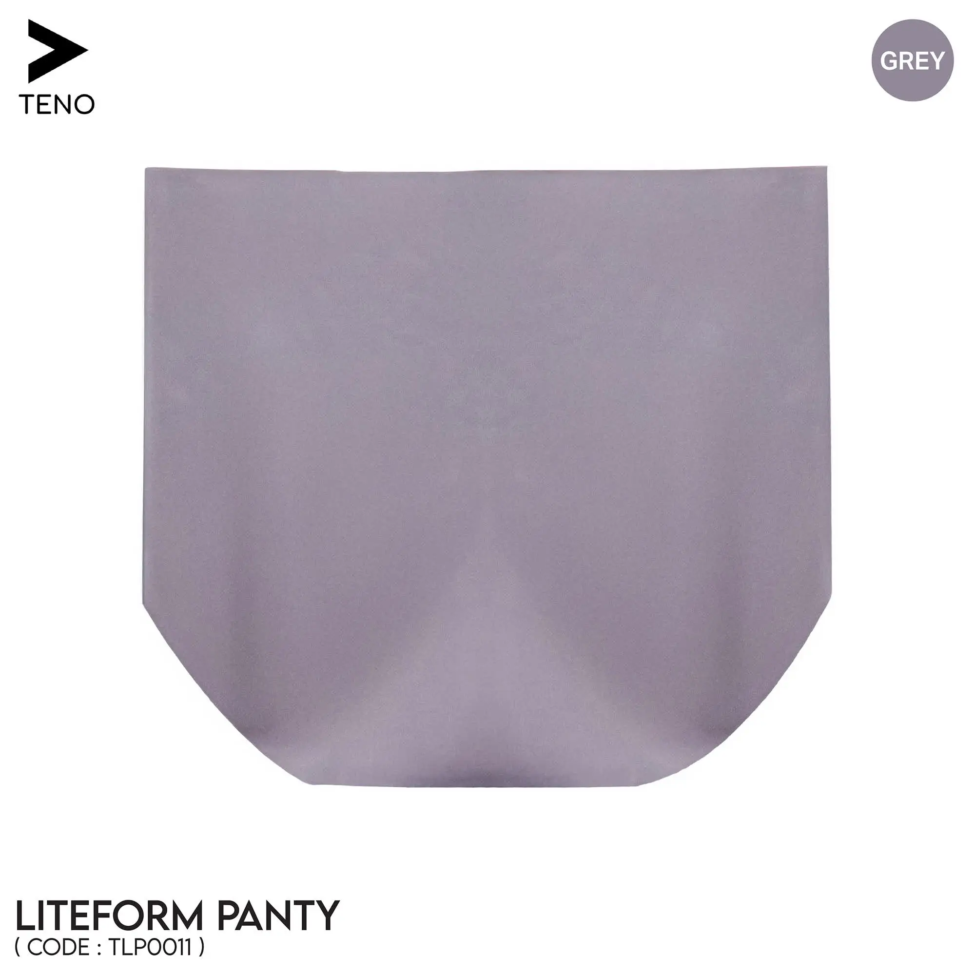 Liteform Panty Grey bg white back