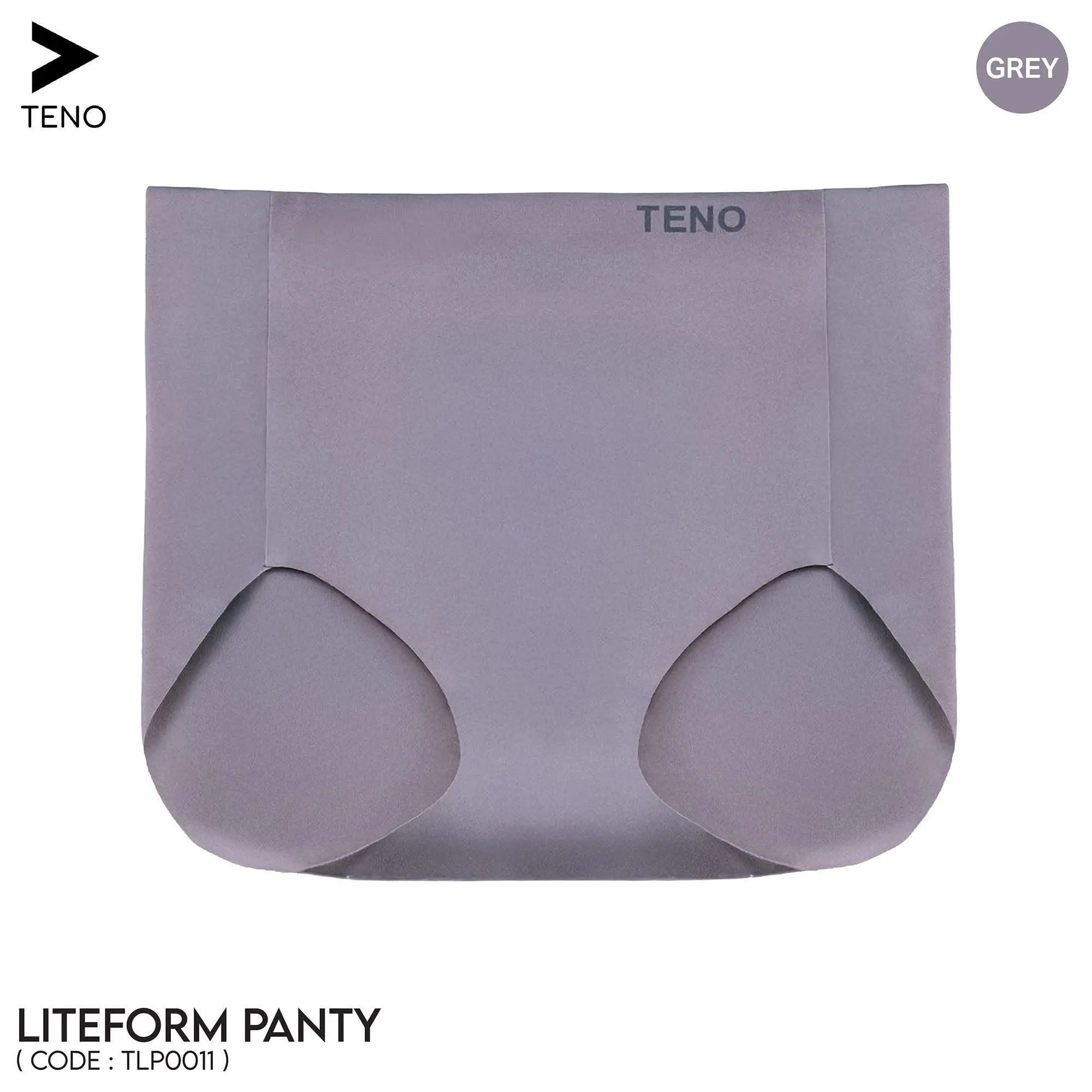Liteform Panty Grey bg white front