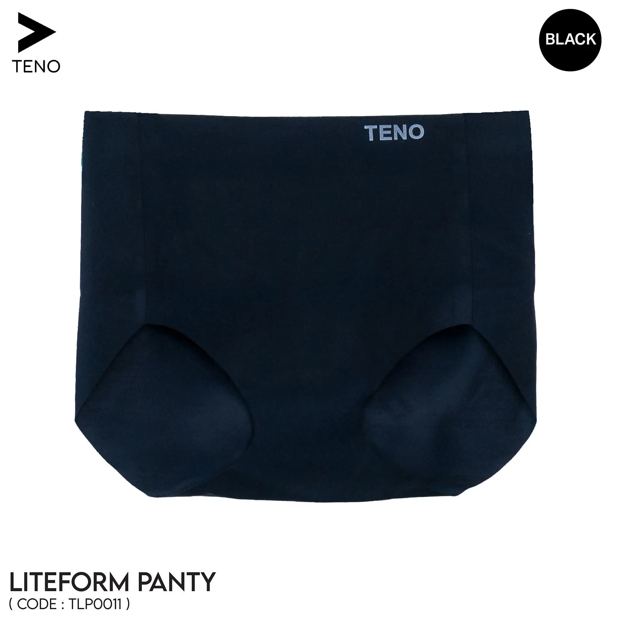 Liteform Panty black bg white front